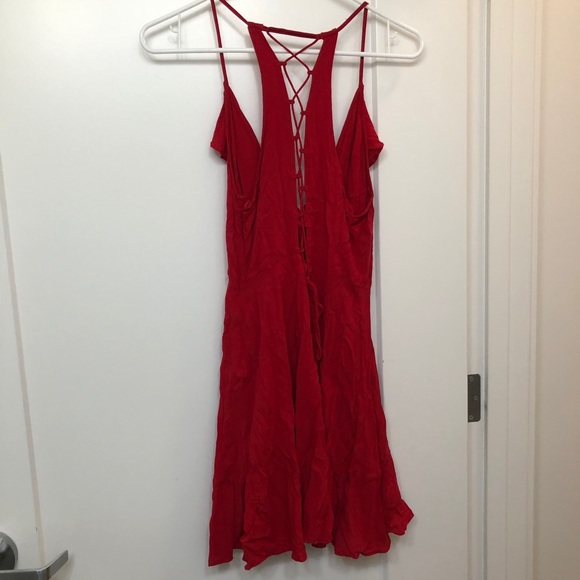 Kimchi Blue red mini dress - Picture 3 of 4